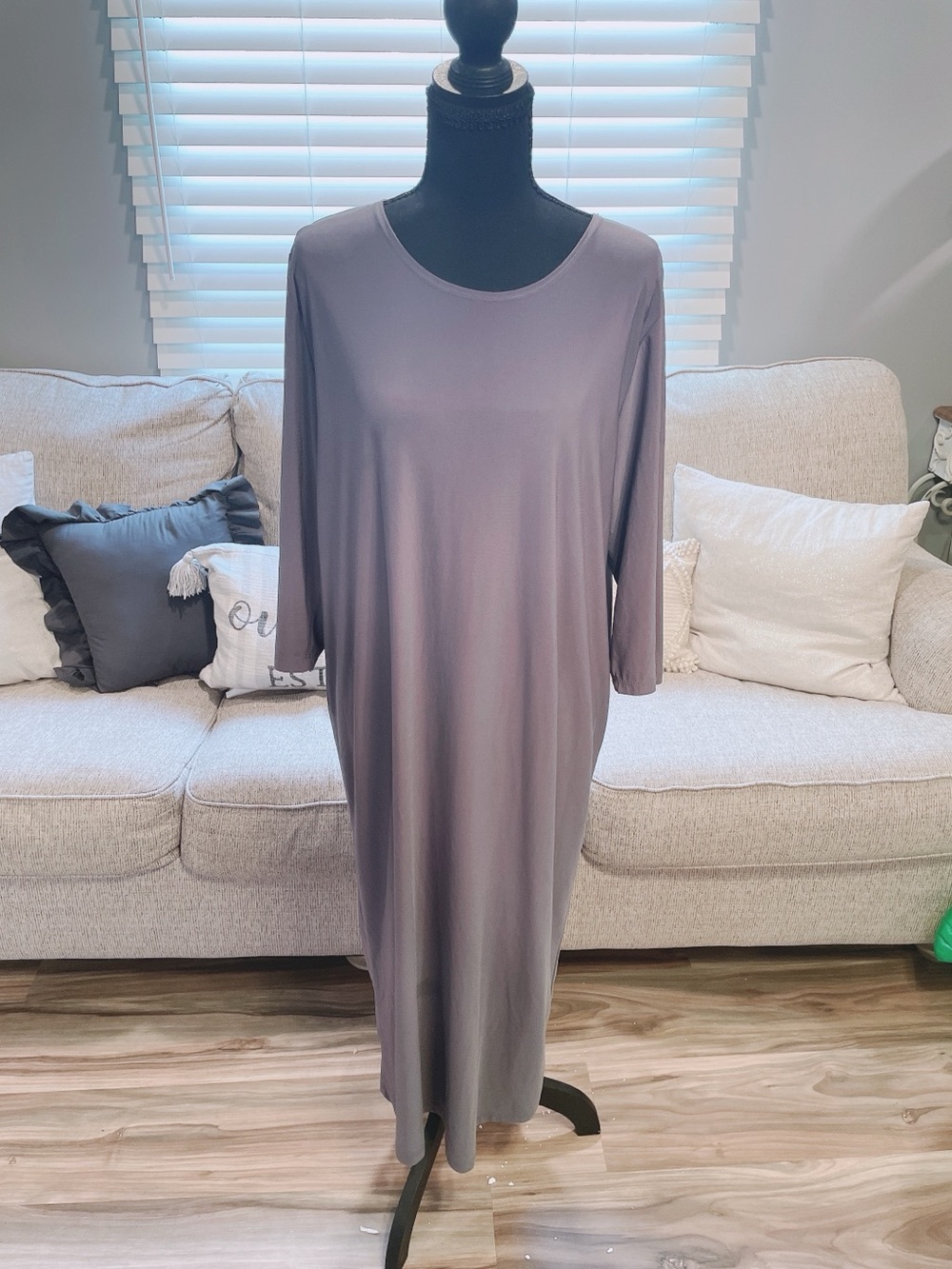 Zadie B’s Layering Dress in Dark Grey